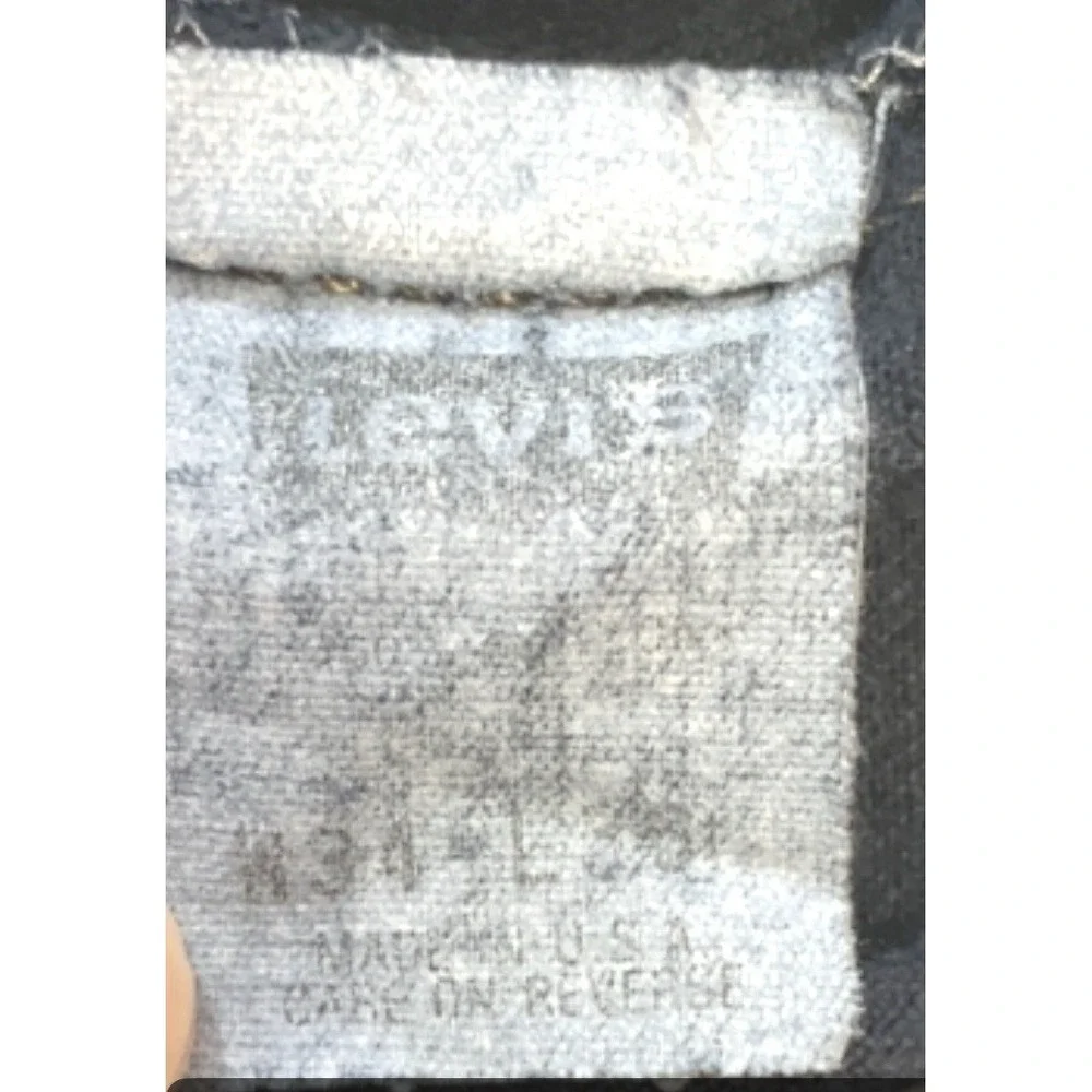 Vintage Levis Jeans Mens 34X36 (32x36) 501‎ 90s Made In USA Button Fly - Picture 9 of 9